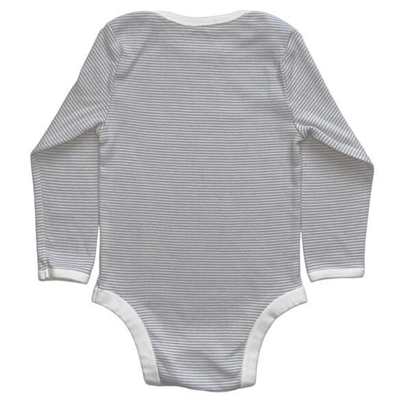 Old Navy Baby Boy Halloween Shirt Long Sleeve Bodysuit Jumpsuit 2pc Set, 18-24M - Picture 3 of 5